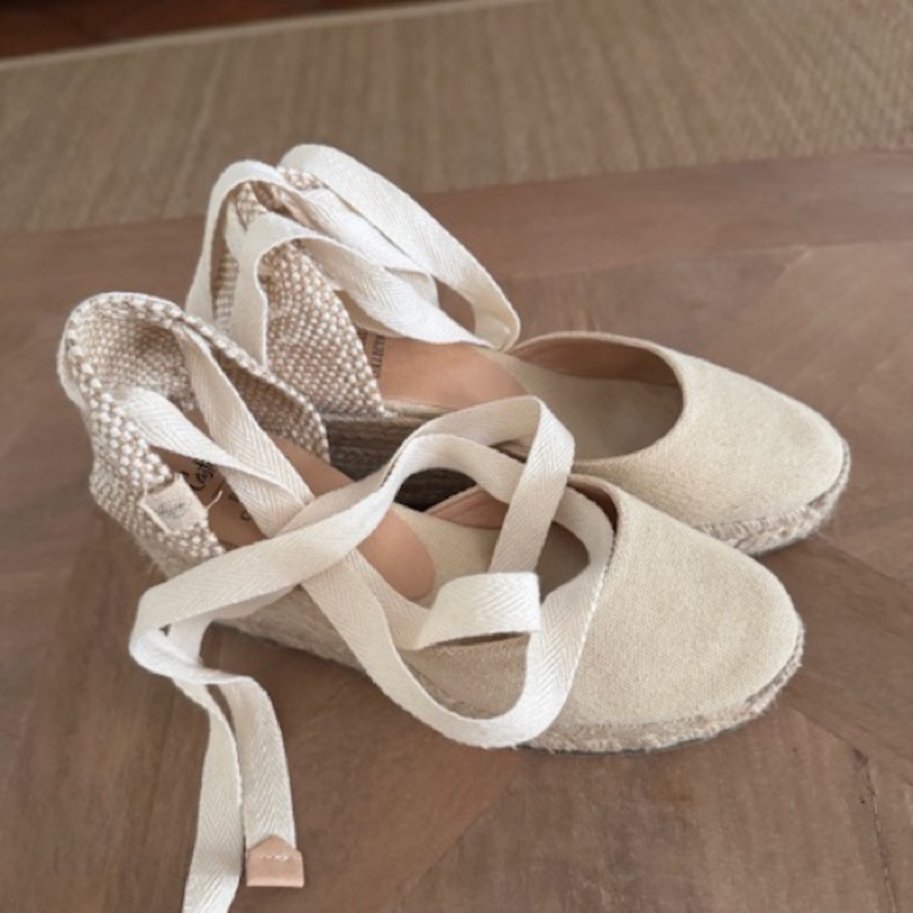Castaner Carina Cream Espadrilles